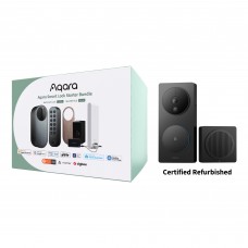 Limited Offer - Aqara Smart Lock Starter Bundle with Refurbished G4 Doorbell
